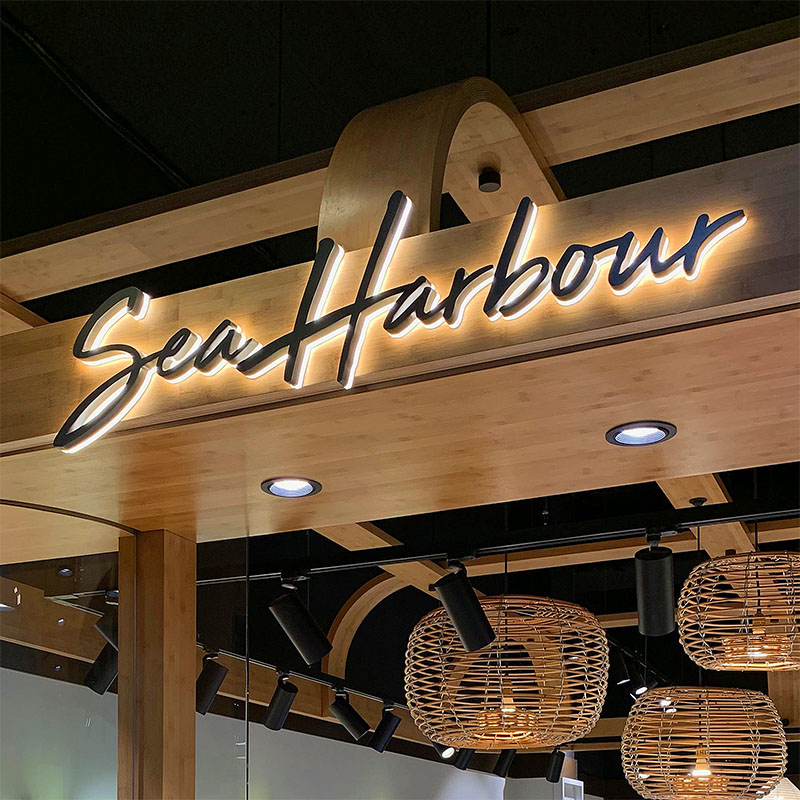 Sea Harbour - 3D LED Signage