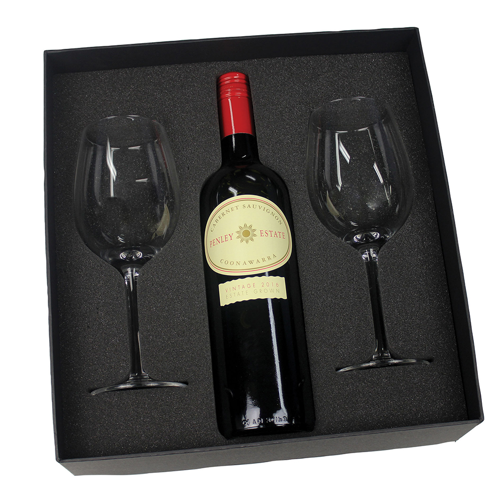 Glassware with Wine