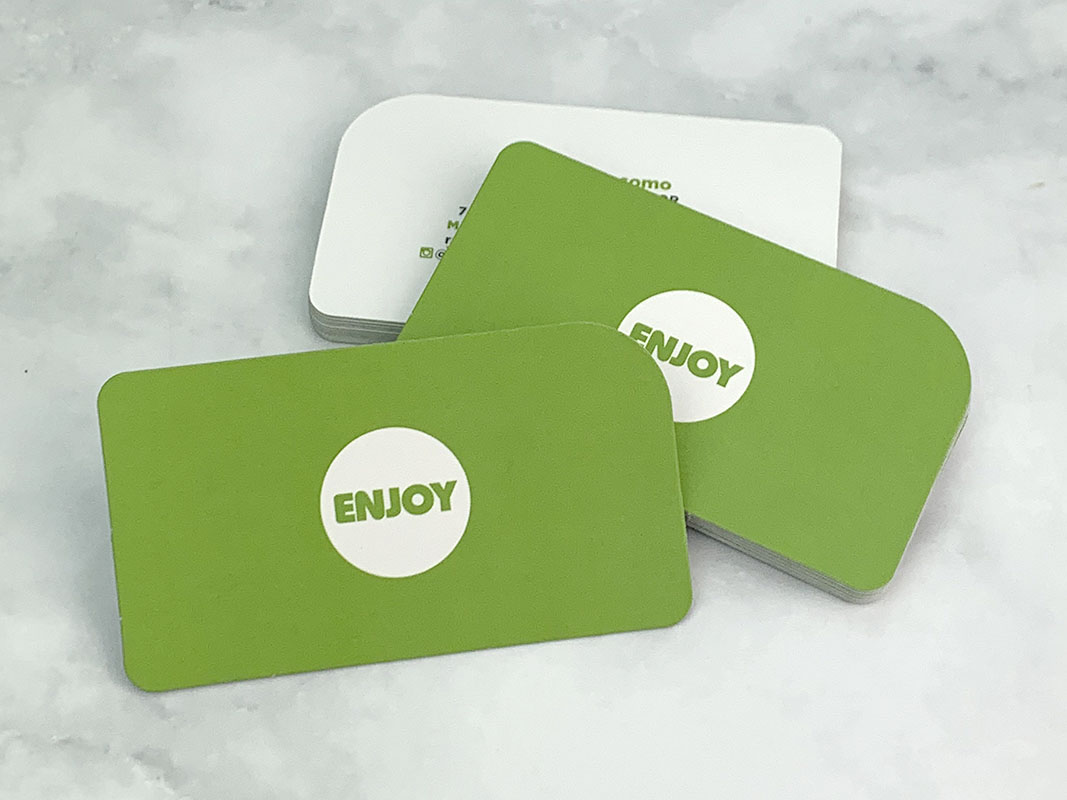 Enjoy Church - Rounded Corner Business Cards
