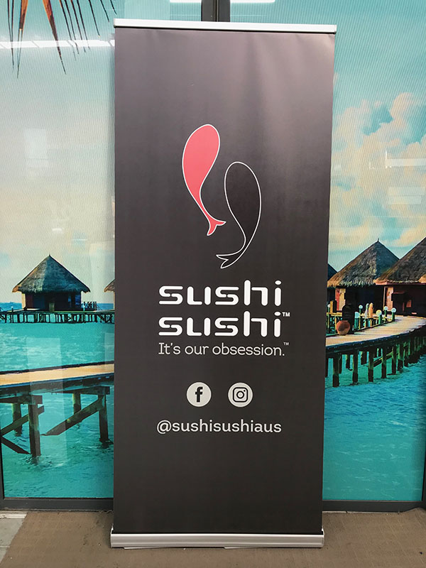 Sushi Sushi - Pull Up Roller Banner