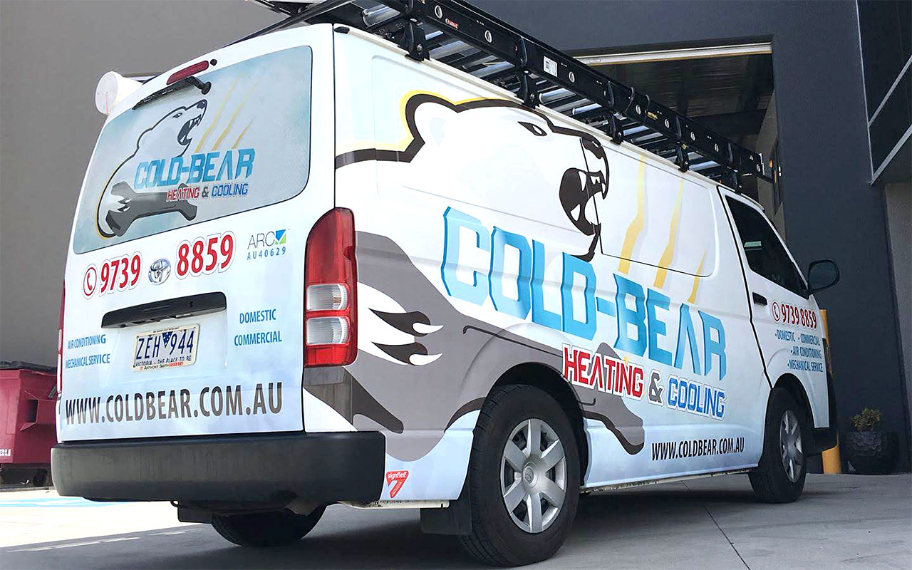 Vehicles - Cold Bear Full Wrap Toyota HiAce