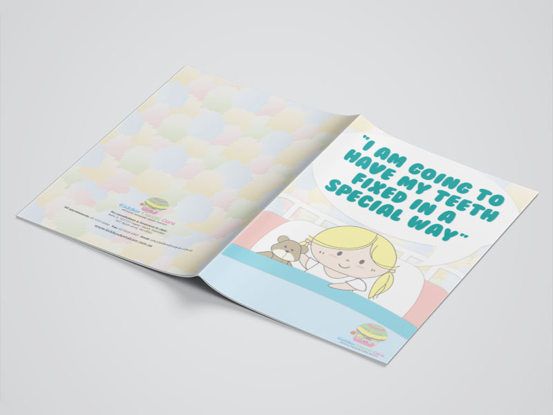 A4 Booklets - Kiddies Dental - Cover