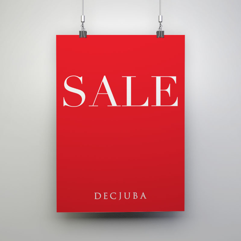 Decjuba - Window Posters (Sale)