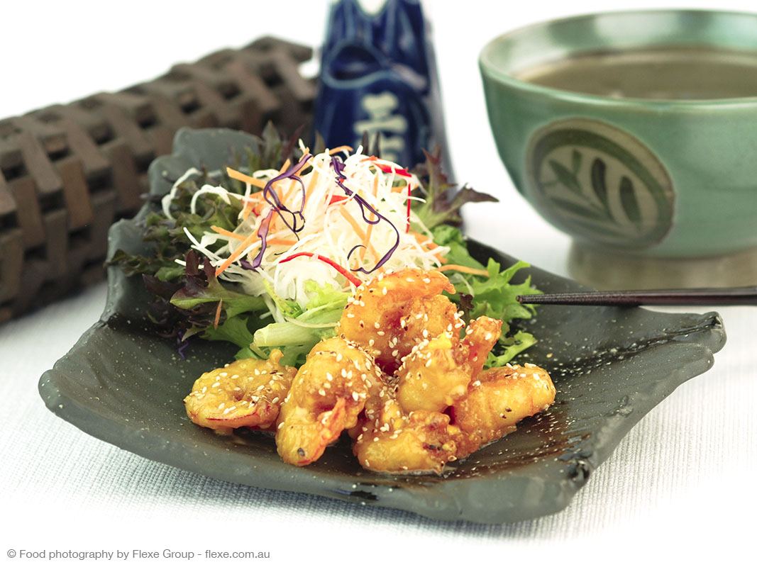 Fukutontei Ramen - Food Photography by Flexe Group - Prawns